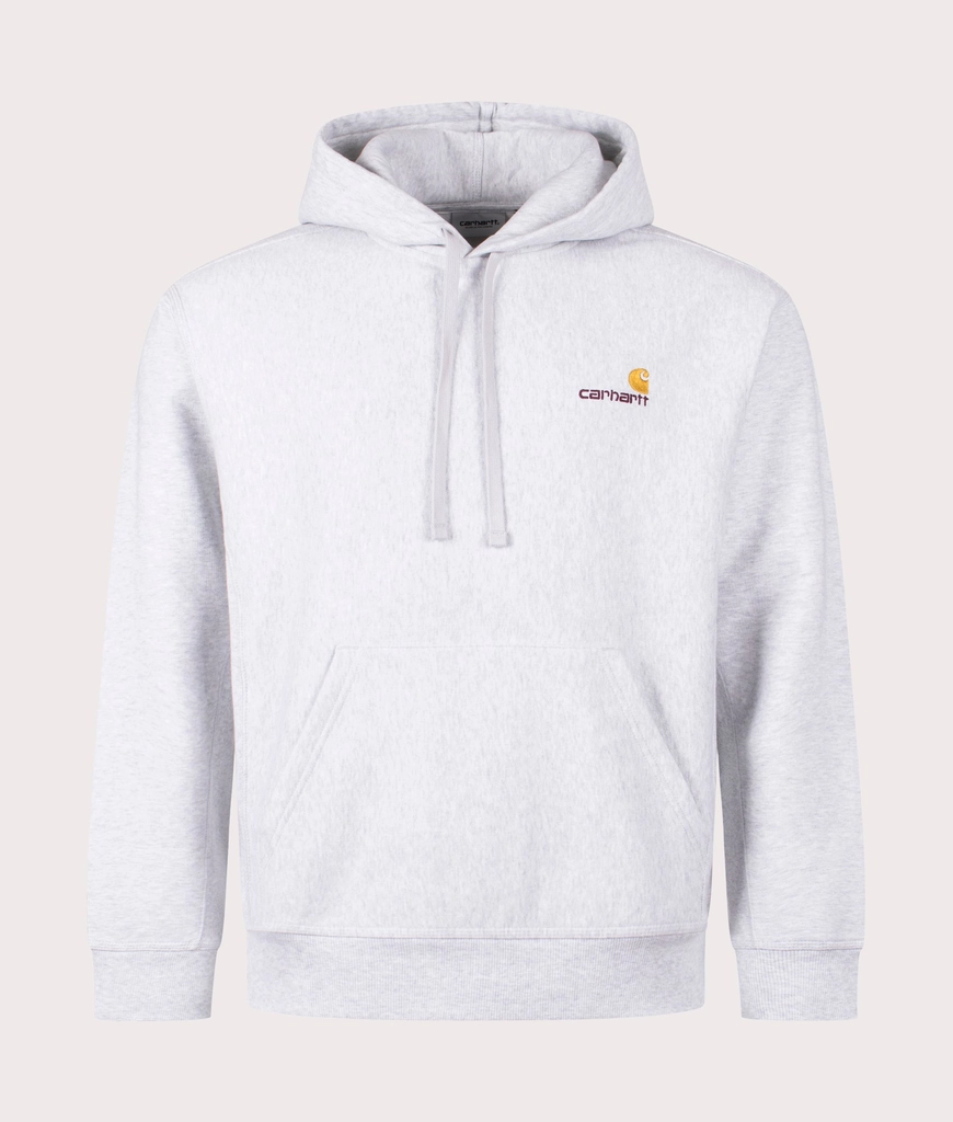 Carhartt WIP Mens Relaxed Fit American Script Hoodie